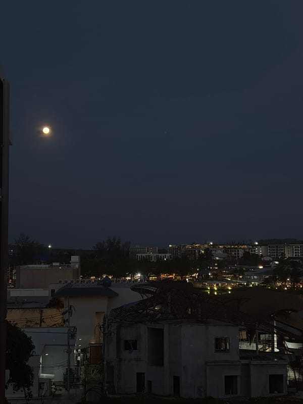 Scenic night and day views captured in Choeng Thale
