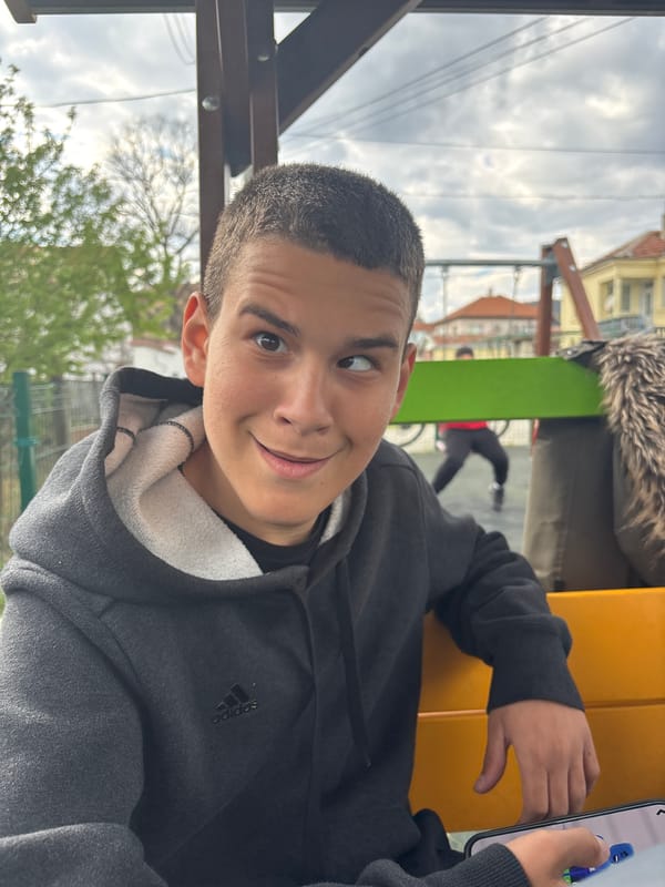 Youth spends afternoon at local playground and recreation area