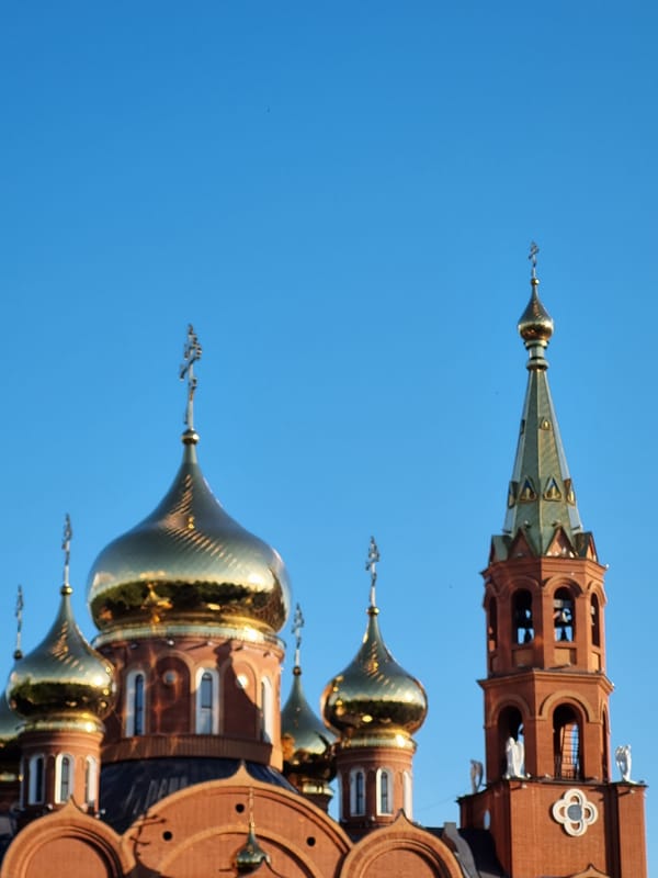 Cathedrals and forest trails in Chaikovsky on a summer afternoon