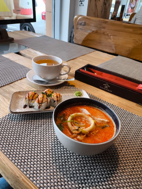 Japanese Restaurant Interior and Exterior Documented in Moscow