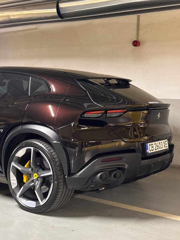 Luxury cars spotted in Sofia garage, clinic visit documented