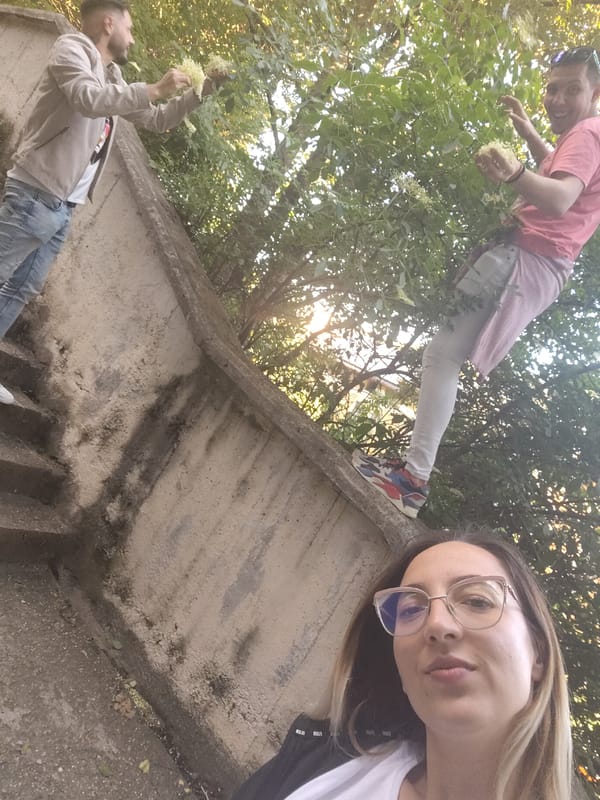Dining and exploring Smolyan, Bulgaria on summer afternoon