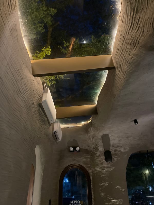 Exploring KÖVE cafe's unique cave-inspired architecture in Davao City