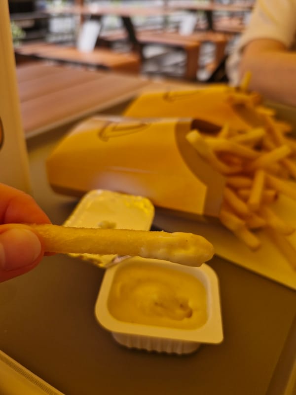 McDonald's meal with FIFA World Cup branding in Lviv