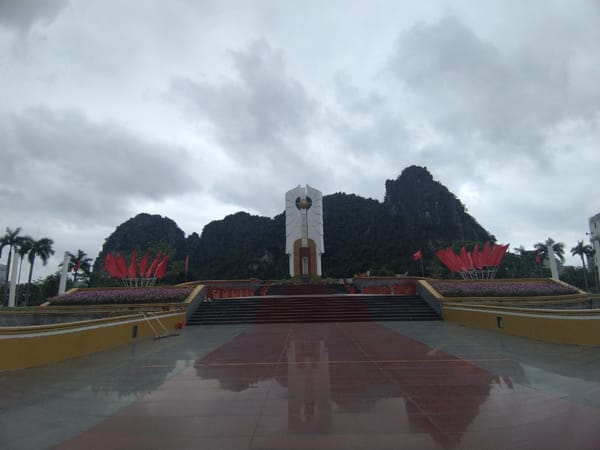 Memorial monument observed in Hong Gai Ward, Vietnam