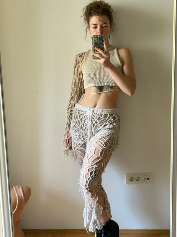 Woman documents morning routine with selfies, food, coffee in Montenegro
