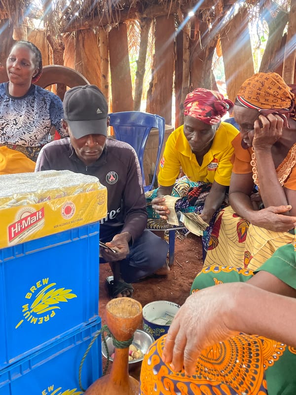 Community gathering observed in rural Ogbe, Nigeria