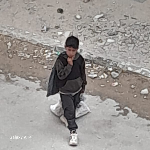 Urban destruction and debris witnessed in unidentified city