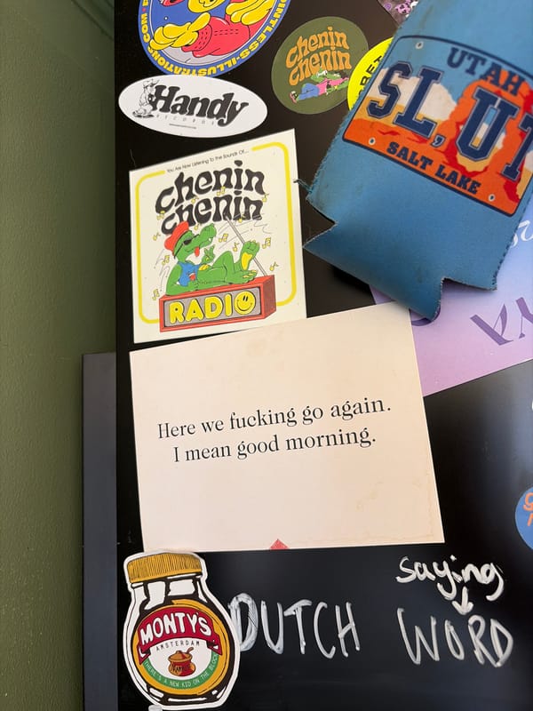 Morning snapshots capture everyday Amsterdam life on April 17