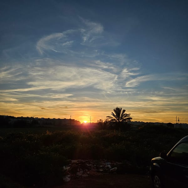 Sunset observed across multiple Fez neighborhoods April 15