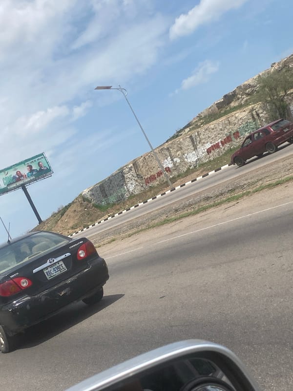 Vehicle journey captures everyday street scenes across Abuja