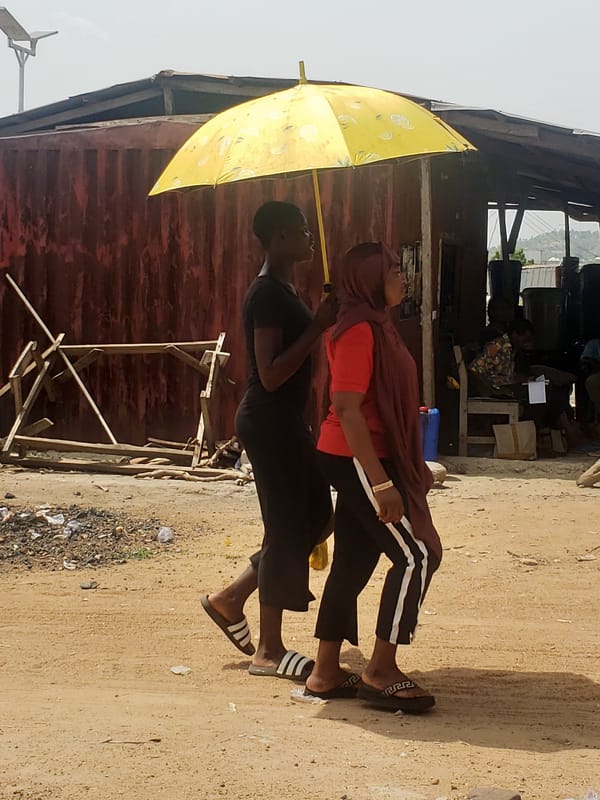 Portraits and outdoor scene captured in Adankolo, Nigeria
