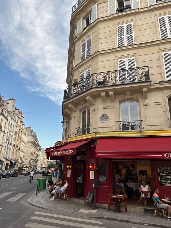 Afternoon in Paris: Marais streets and an indoor hangout