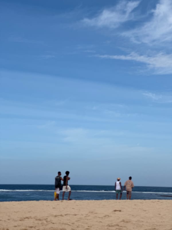 Morning resort life documented in Kuta Selatan, Indonesia