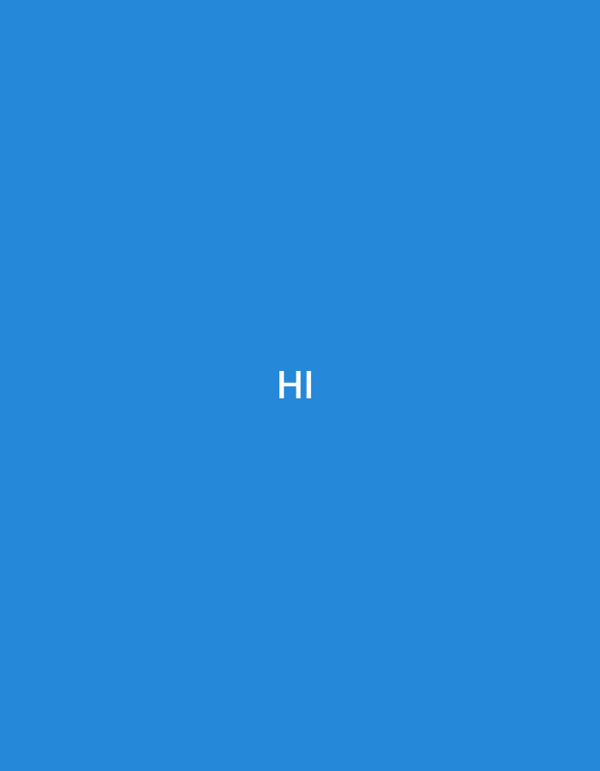 "HI" message display captured in Aheloy, Bulgaria