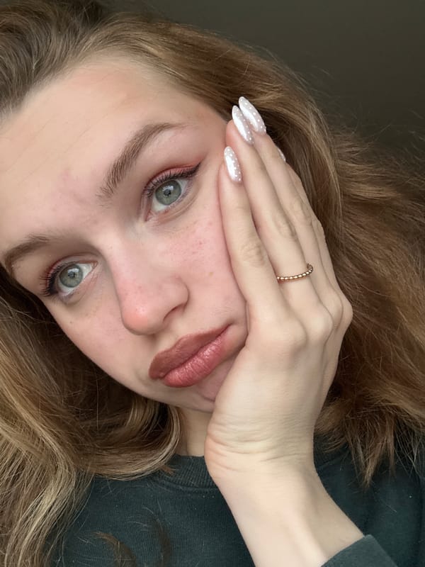 Young woman photographed in multiple casual moments in Belgrade