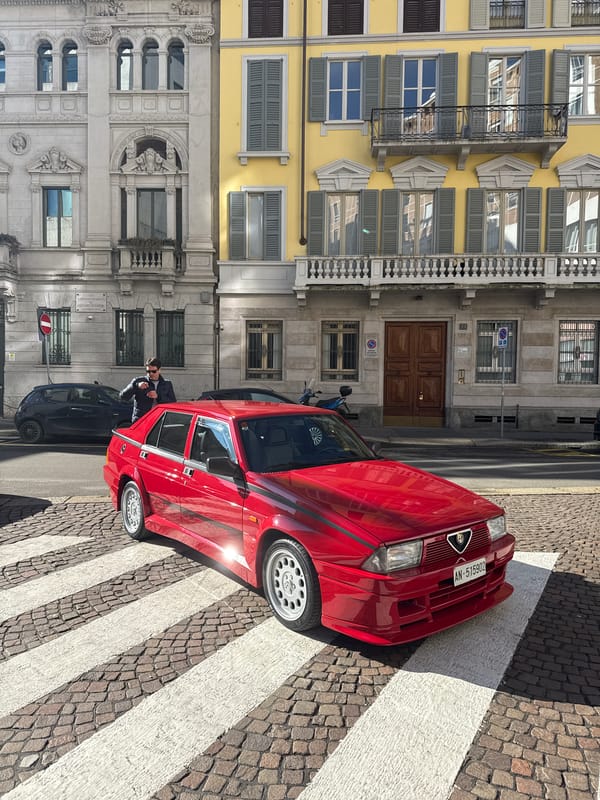 Luxury car display draws crowds to Milan's Piazza Affari