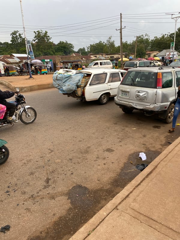 Daily street life documented in Bukuru, Nigeria
