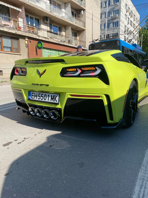 Luxury cars gather on Pleven streets during afternoon hours