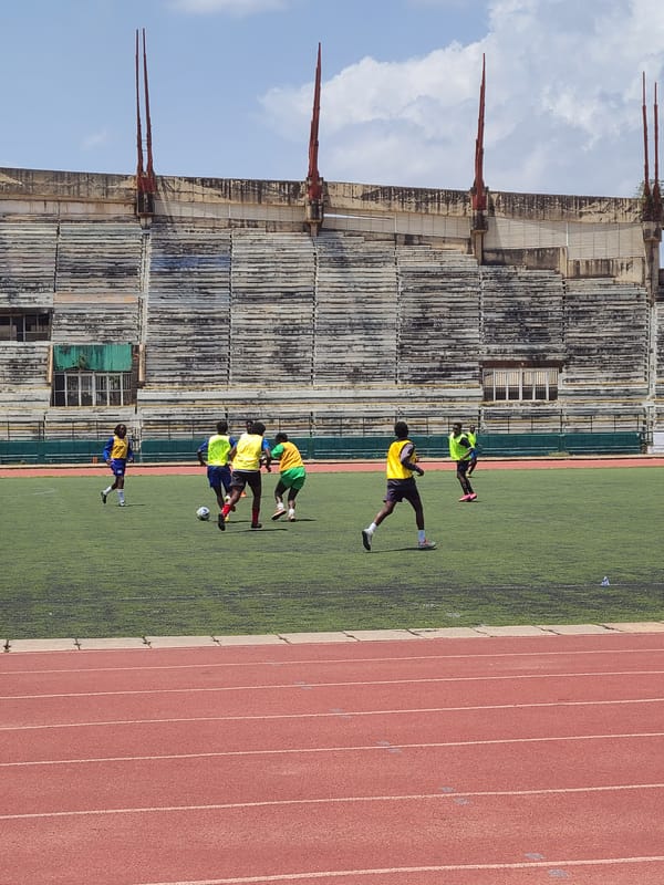 Training day activity at New Stadium Nigeria draws athletes spectators