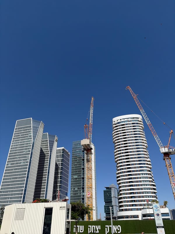 Street-level snapshots of Tel Aviv's urban mix