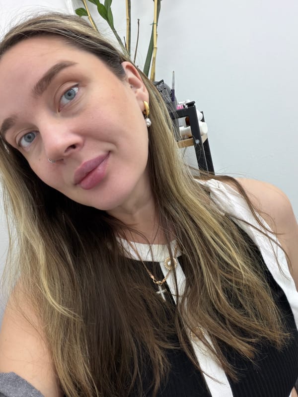 Woman Takes Morning Selfies in Moscow