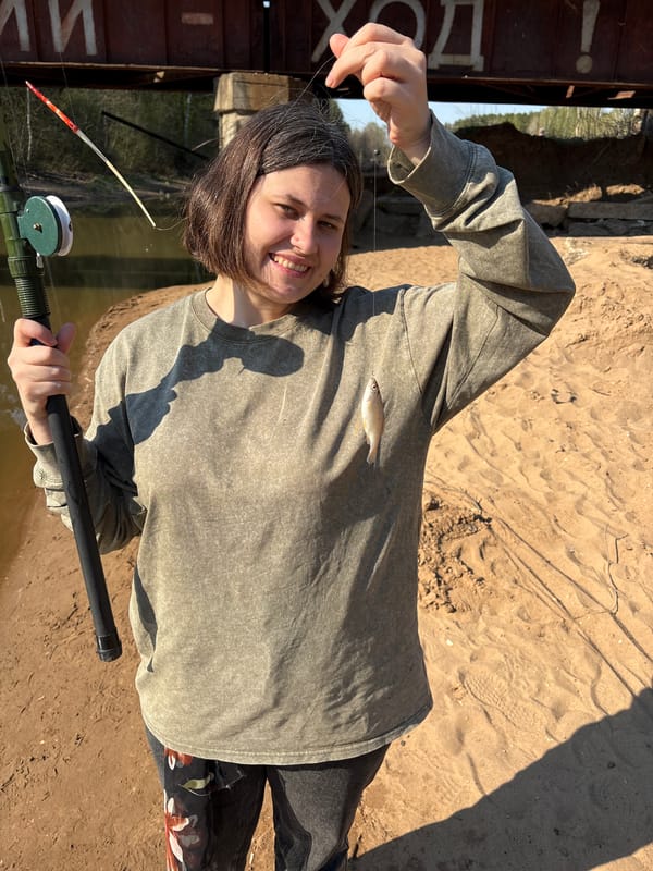 Early morning fishing activity documented along Kama River in Chaikovsky