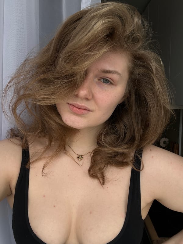 Woman photographed in multiple poses in Kazan