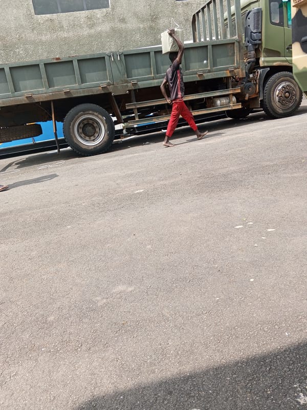 Mixed civilian and military vehicles spotted around Abuja