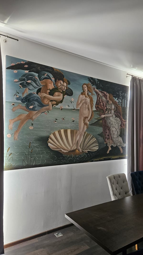 Street scenes and art exhibition documented in Prešov, Slovakia