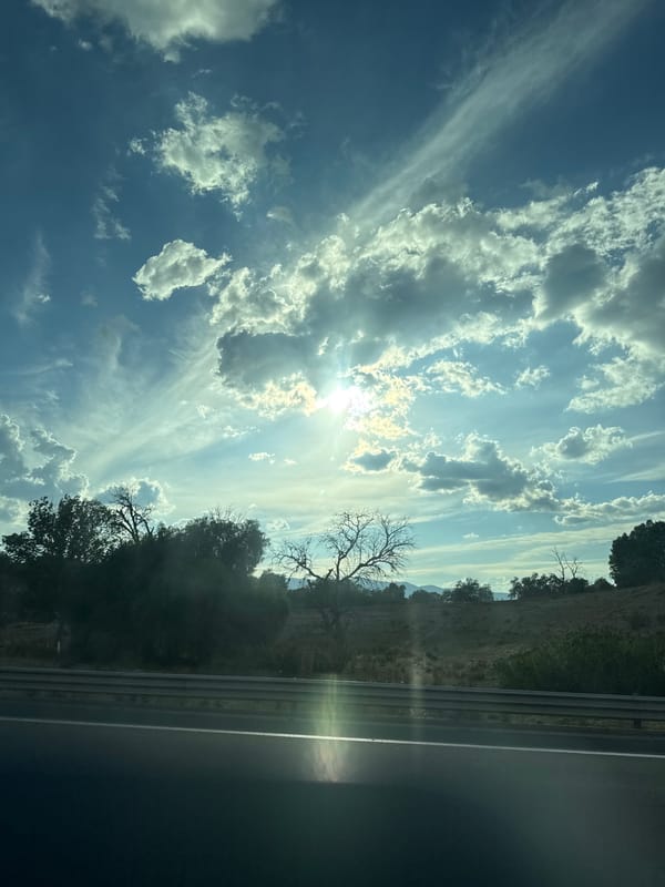 Cloudy skies photographed over Cuacnopalan highway area, Mexico