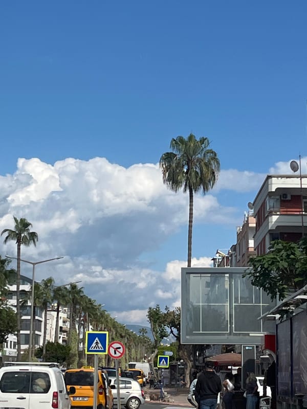 Street scenes documented in Alanya, Turkey coastal resort