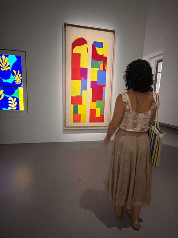 Afternoon walkthrough of a Matisse exhibition in Paris