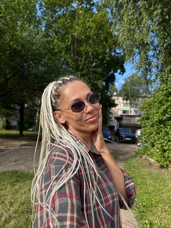 Casual summer morning in Rusanovo, outdoors and at home