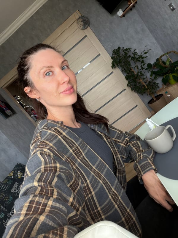 Casual selfie in Perm, Russia on a July morning