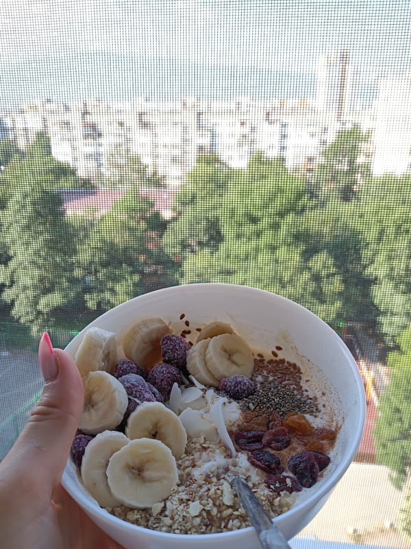 Early morning routine in Sofia: streets, breakfast, and a dog walk
