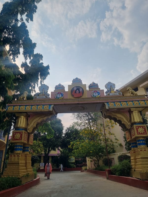 Visitor captures religious sites and street life in Puttaparthi