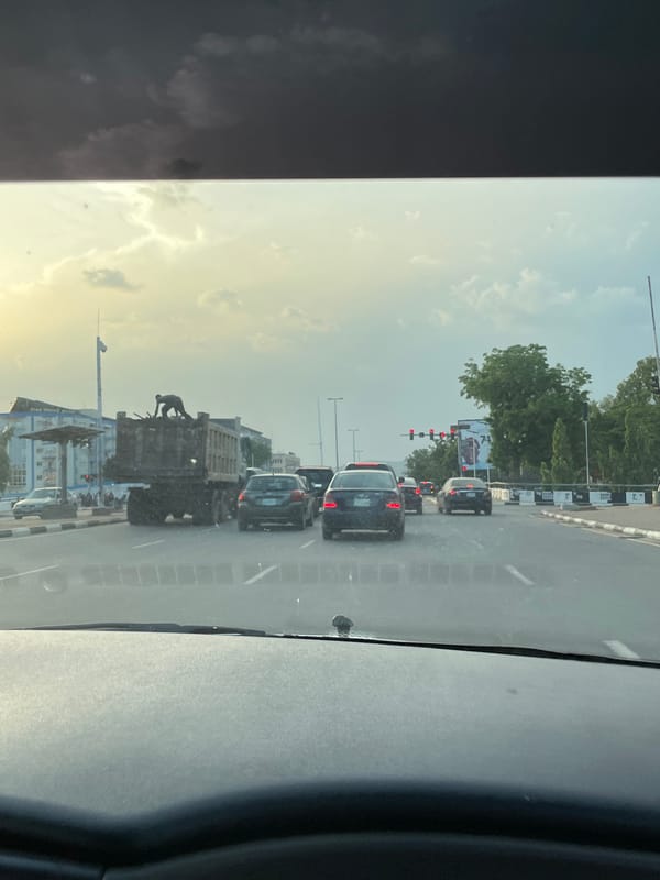 Routine traffic observed at Abuja intersection Saturday afternoon