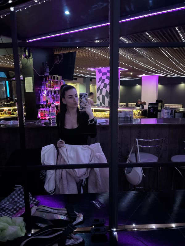 Woman spotted at nightclub in Chirpan, Bulgaria