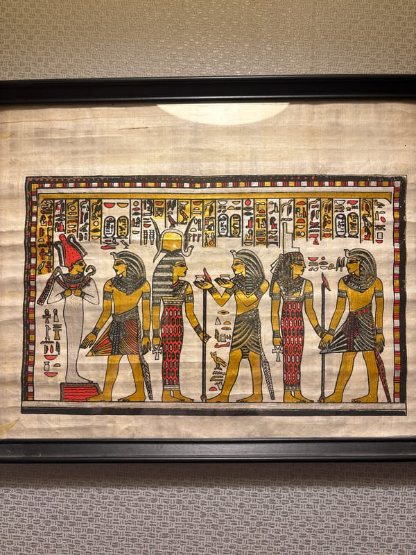 Sofia resident captures Egyptian art and spring blossoms
