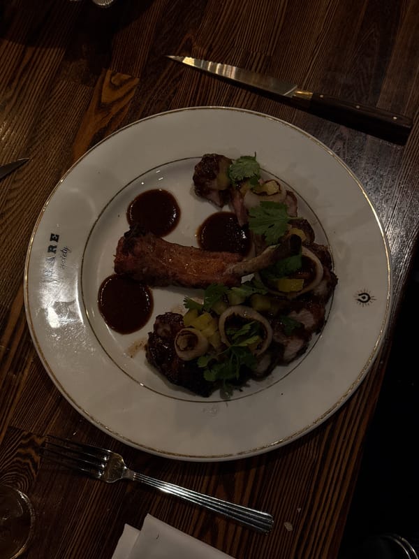 Late-night dining documented at San Diego's RARE society restaurant