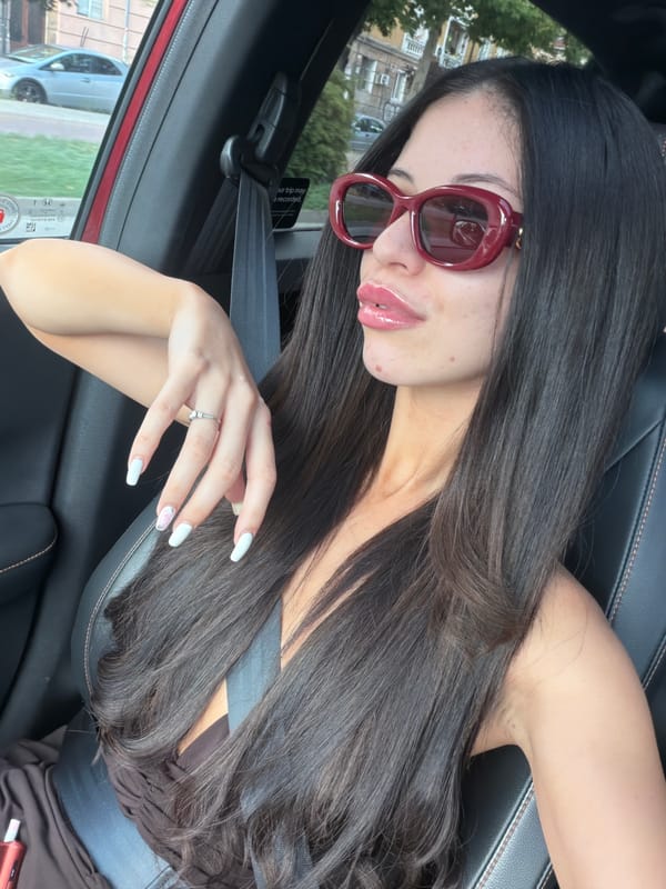 Relaxed moment behind the wheel in Plovdiv