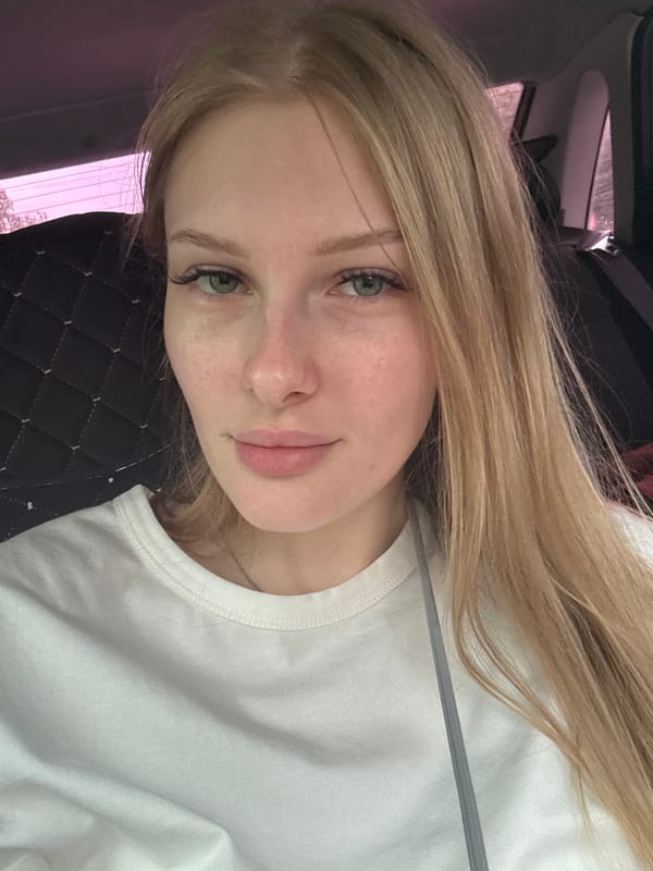 Casual car selfie in Perm, Russia