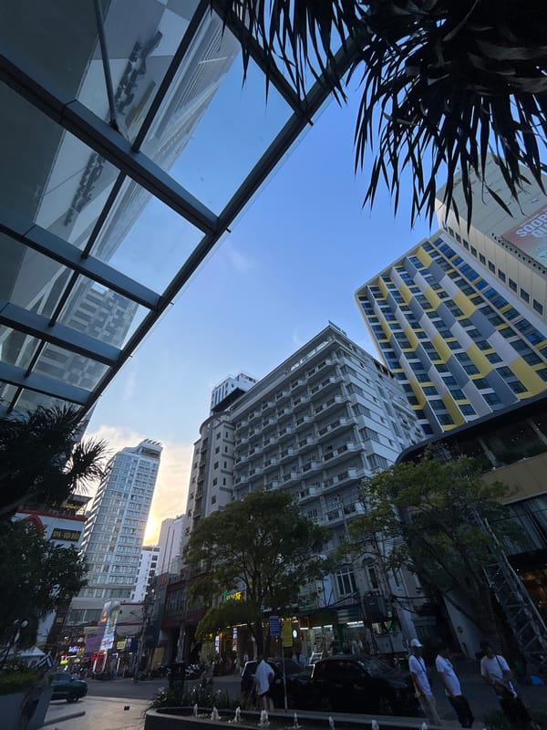 Urban architecture and hotel interior documented in Nha Trang