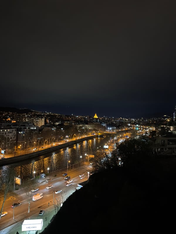 Traditional Georgian candy sold at Tbilisi market