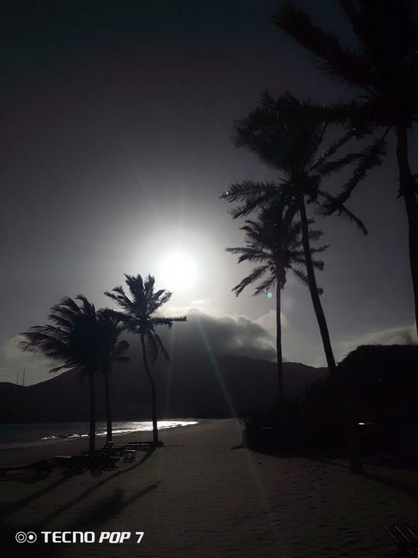 Beach scenes documented in Pedro González, Venezuela over 14 minutes