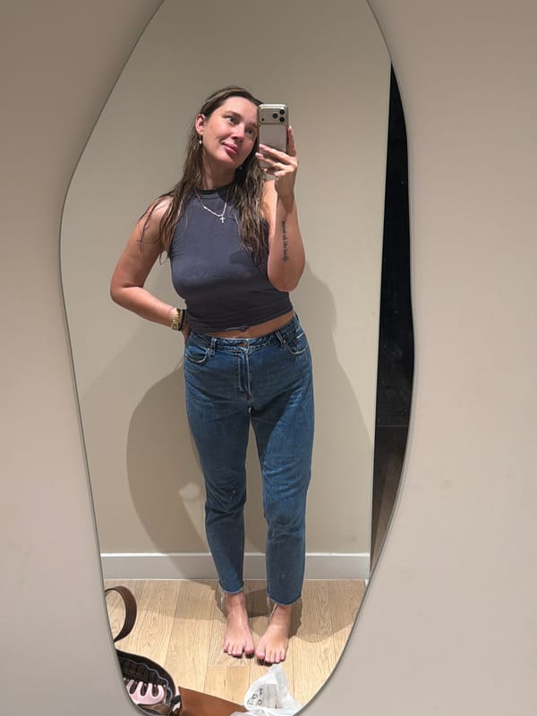 Indoor selfie session in Moscow metallic-walled room