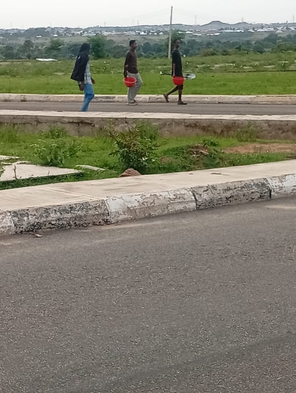 Afternoon life on a Nigerian campus, sports and all
