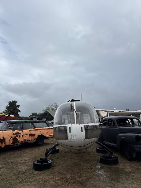 Vintage vehicle collection documented in Kraaifontein storage yard