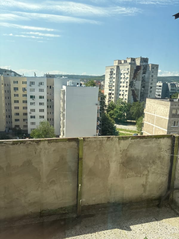 Morning documentation of daily life in Lovech, Bulgaria